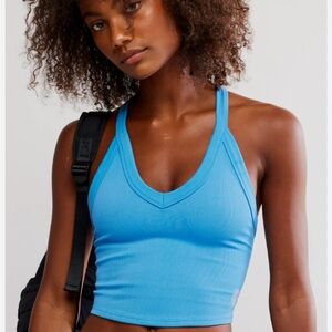 Free People Movement All Clear V-neck Seamless cami NWT